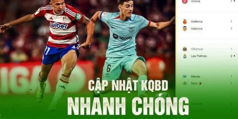 Địa chỉ cập nhật kết quả thi đấu online uy tín